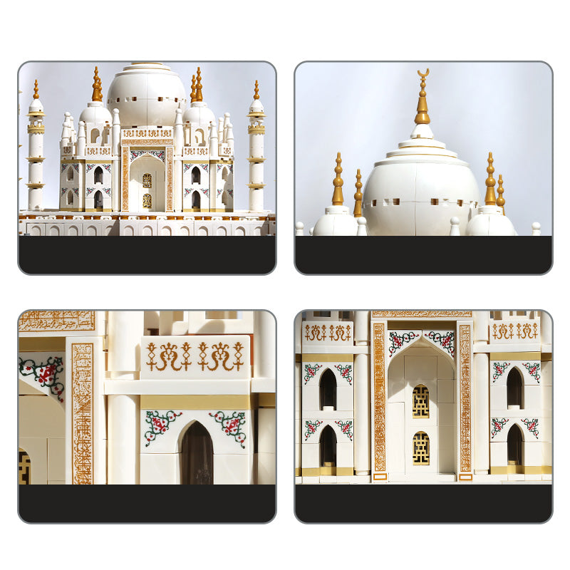 Taj Mahal de Agra – Réplica Detallada con Estructura Simétrica