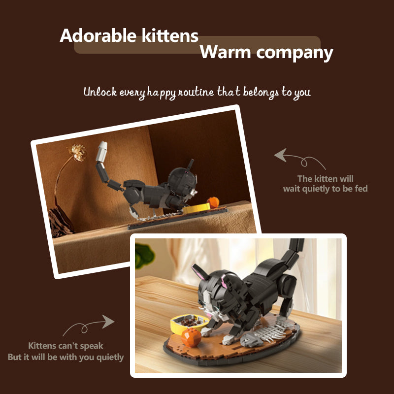 Gatitos Interactivos "Compañía Tierna" - Juguete Educativo y Sensorial