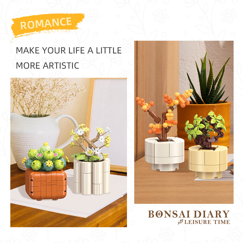Kit de Jardín Bonsai Ensamblable Jiestar