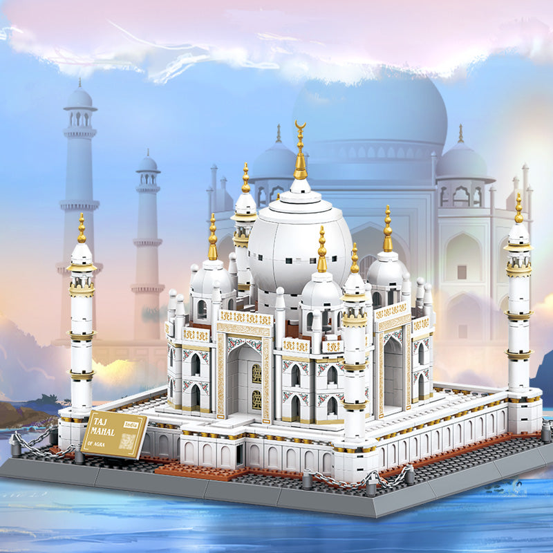Taj Mahal de Agra – Réplica Detallada con Estructura Simétrica