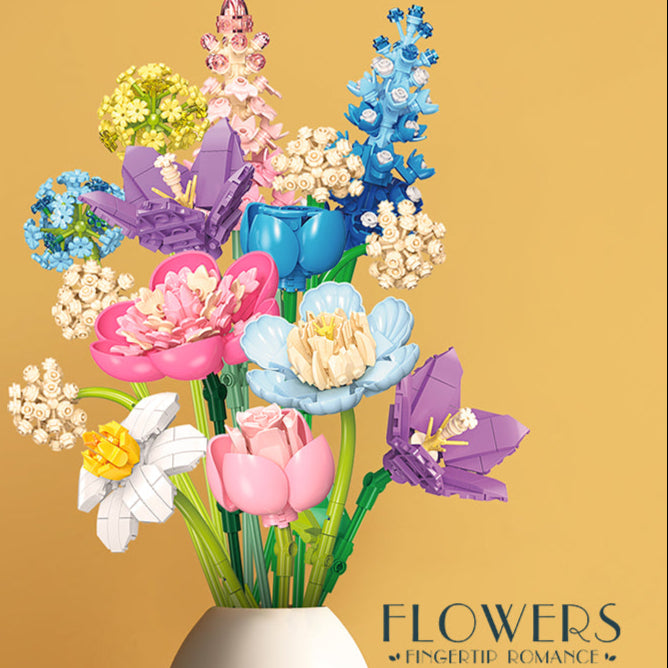 Kit de Flores Ensamblables