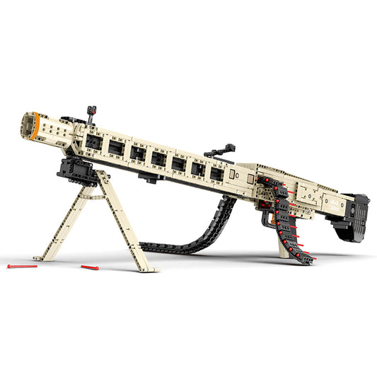 MG42-Disparo Eléctrico (1886 Piezas) - Réplica Militar Detallada 58cm